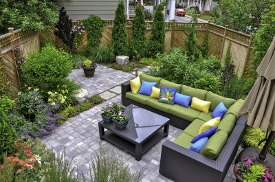 Stylish Paver Patio