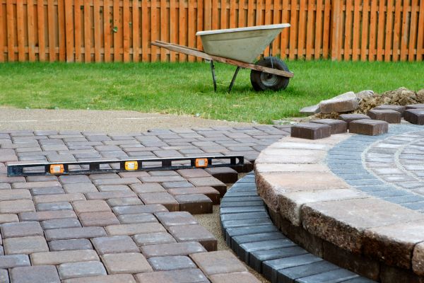 Brick Paver Patio Installation in Huntsville