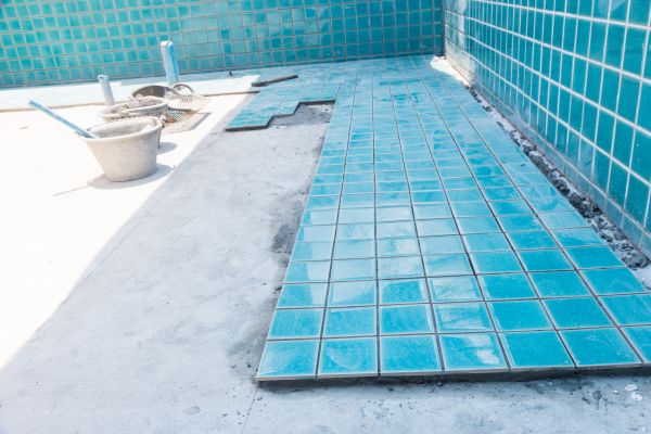 Pool Flooring Installation in Huntsville
